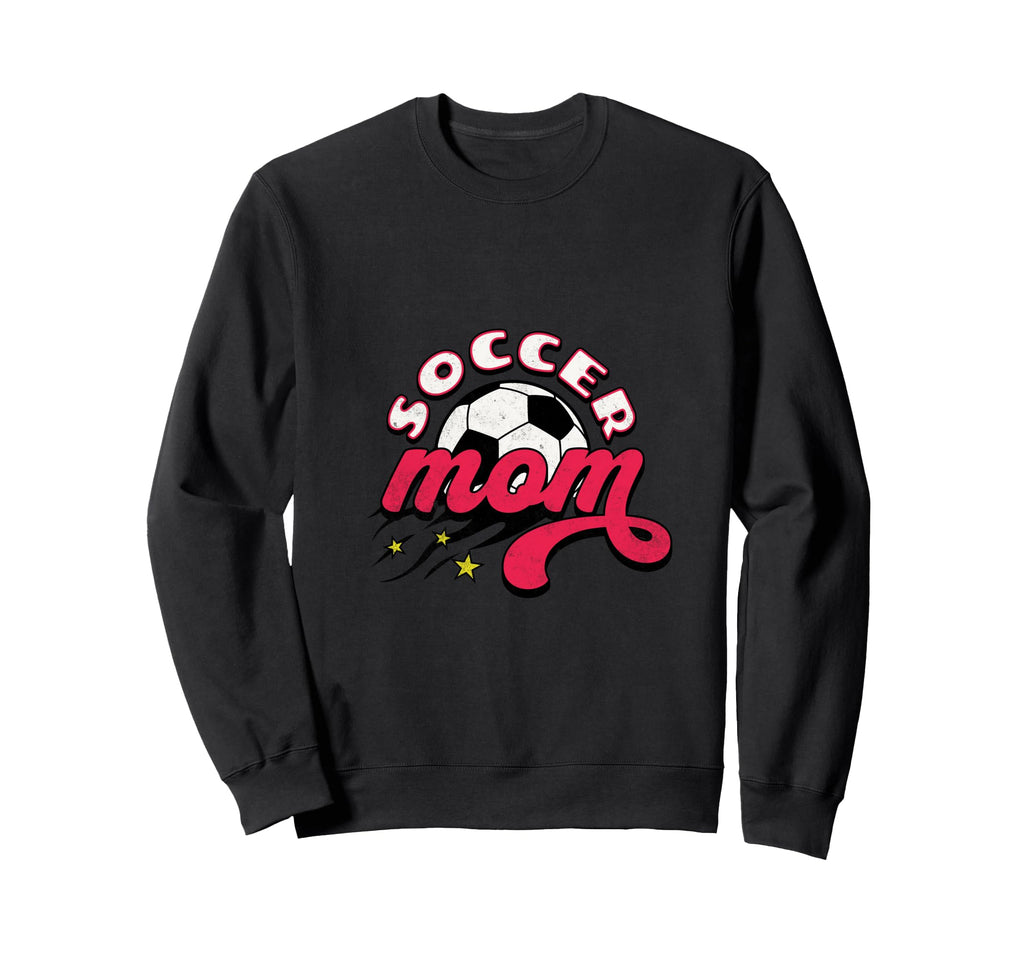 Proud Soccer Mom Game Day And Sweatshirt - Casual Everyday Wear for Adults - T-Shirt, Sweatshirt, Hoodie