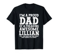 Dad Lillian Personalized Name Funny T-Shirt - Graphic Print Men Women - T-Shirt, Sweatshirt, Hoodie