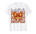 Basketball Bonus Dad Coquette Bow Game T-Shirt - Trendy Graphic for Adults - T-Shirt, Sweatshirt, Hoodie
