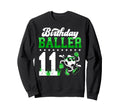 11Th Soccer Birthday Party Eleven Sweatshirt - Custom Art Print Men Women - T-Shirt, Sweatshirt, Hoodie