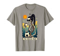 Gothic Tarot Card Skeleton Coffee T-Shirt - Minimalist Print for Adults - T-Shirt, Sweatshirt, Hoodie