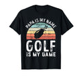 Funny Papa Golf Is My Game Sunset T-Shirt - Streetwear Style for Adults - T-Shirt, Sweatshirt, Hoodie