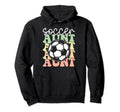 Soccer Aunt Sports Lover Player Hoodie - Casual Everyday Wear Men Women - T-Shirt, Sweatshirt, Hoodie