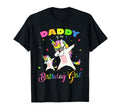 Daddy Birthday Dabbing Unicorn T-Shirt - Aesthetic Graphic for Adults - T-Shirt, Sweatshirt, Hoodie
