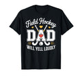 Field Hockey Dad Fathers Day Sweatshirt - Trendy Graphic Men Women - T-Shirt, Sweatshirt, Hoodie