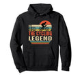 Dad Myth Cycling Legend Funny Hoodie - Graphic Print for Adults - T-Shirt, Sweatshirt, Hoodie