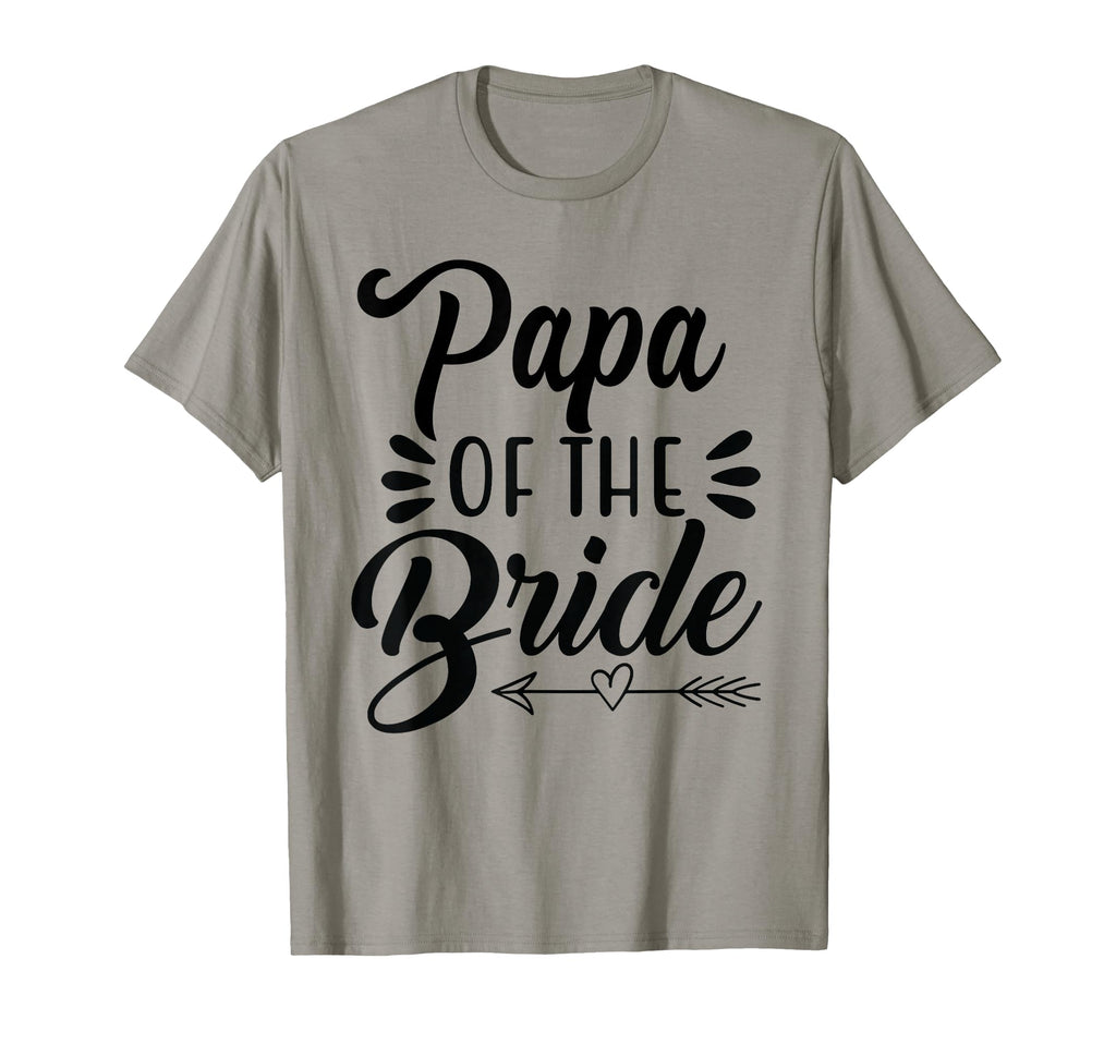 Papa Bride Wedding Party Family Bridal T-Shirt - Unique Graphic for Adults - T-Shirt, Sweatshirt, Hoodie