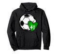 Womens Custom Soccer Mom Number 41 Hoodie - Novelty Apparel Men Women - T-Shirt, Sweatshirt, Hoodie
