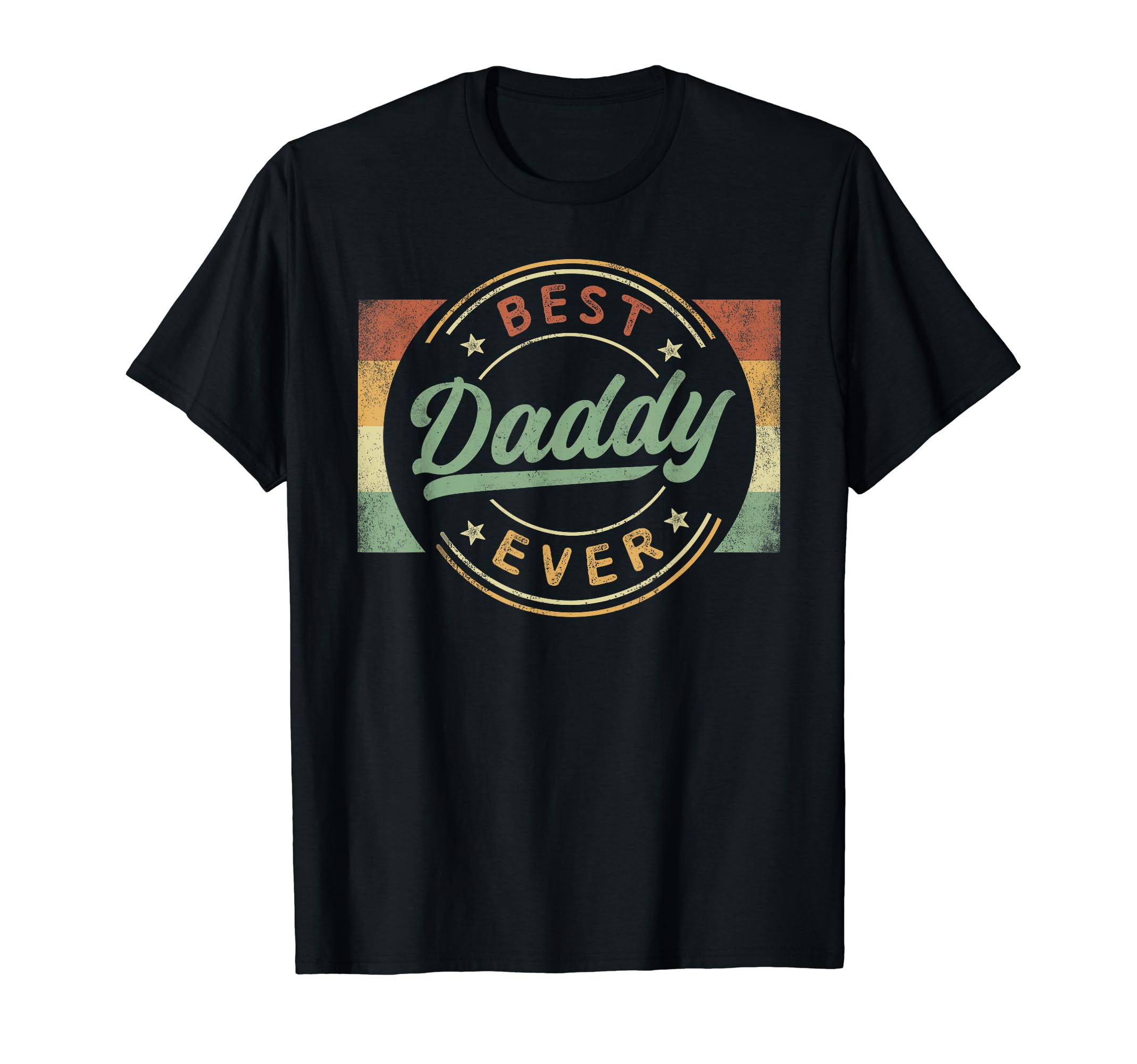 Best Daddy Ever Emblem Fathers Day Daddy T-Shirt - Unique Graphic Unisex - T-Shirt, Sweatshirt, Hoodie