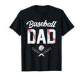 Baseball Dad Happy Fathers Day Shirts T-Shirt - Streetwear Style Men Women - T-Shirt, Sweatshirt, Hoodie