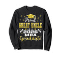 Proud Great Uncle Class 2026 Mba Sweatshirt - Aesthetic Graphic Men Women - T-Shirt, Sweatshirt, Hoodie