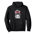 Mom Life Soccer Mom Mothers Day Messy Hoodie - Streetwear Style for Adults - T-Shirt, Sweatshirt, Hoodie