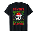 Santas Favorite Soccer Player T-Shirt - Trendy Graphic Men Women - T-Shirt, Sweatshirt, Hoodie