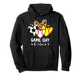 Game Day Vibes Funny Baseball Softball Hoodie - Novelty Apparel for Adults - T-Shirt, Sweatshirt, Hoodie