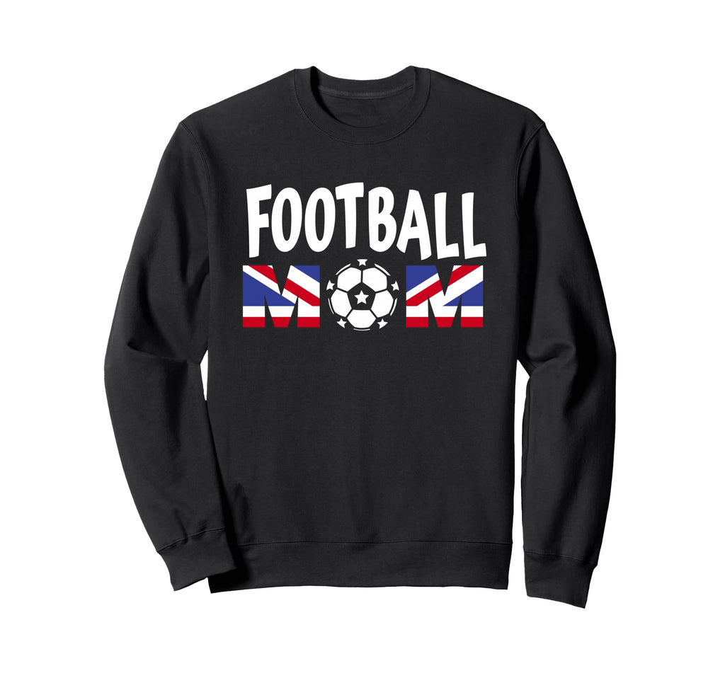 Football Mom Soccer Game Day Sweatshirt - Aesthetic Graphic for Adults - T-Shirt, Sweatshirt, Hoodie