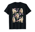 Great Pyrenees Owner Flowers Great T-Shirt - Custom Art Print Men Women - T-Shirt, Sweatshirt, Hoodie