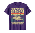 Pontoon Boat Art Grandpa Boating Pontoon T-Shirt - Unique Graphic Unisex - T-Shirt, Sweatshirt, Hoodie