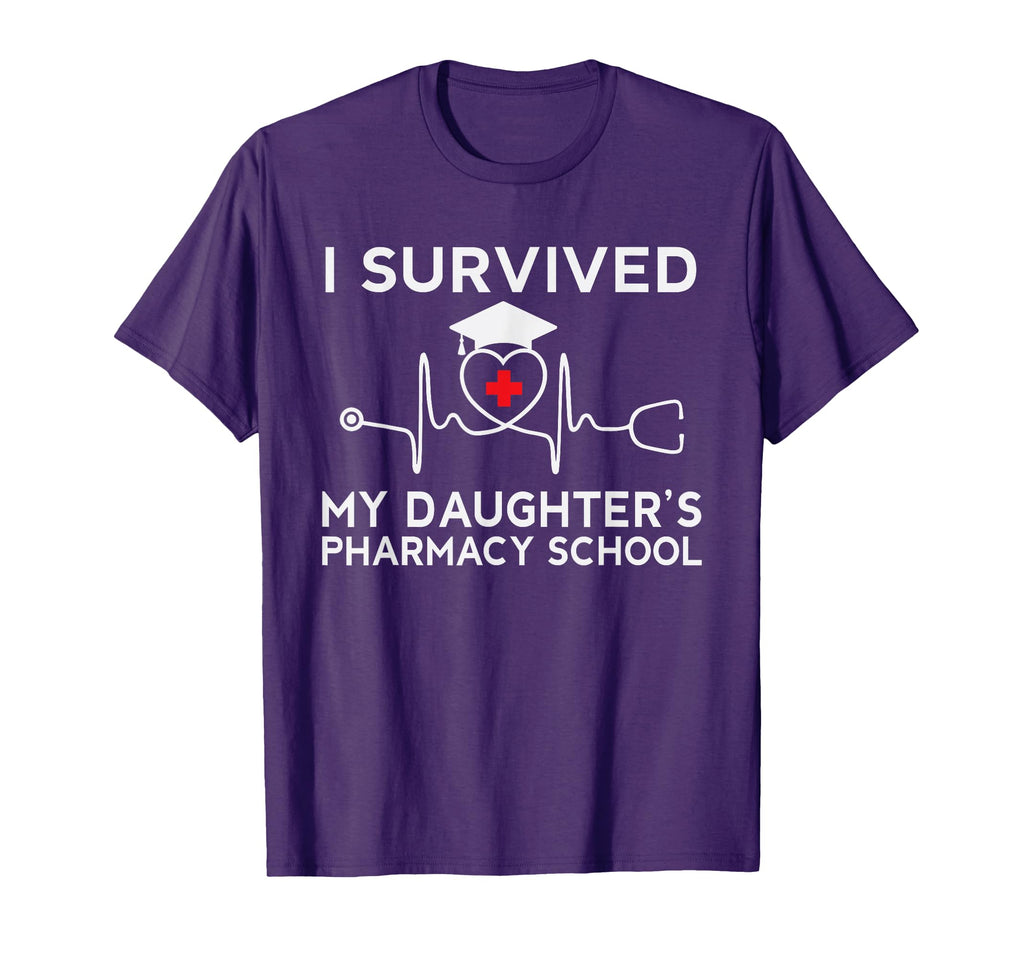 I Survived My Daughters Pharmacy T-Shirt - Custom Art Print for Adults - T-Shirt, Sweatshirt, Hoodie