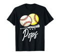 Ball Pops Baseball Softball T-Shirt - Trendy Graphic for Adults - T-Shirt, Sweatshirt, Hoodie