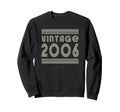 2006 T Shirts Funny 2006 Birthday Sweatshirt - Minimalist Print for Adults - T-Shirt, Sweatshirt, Hoodie