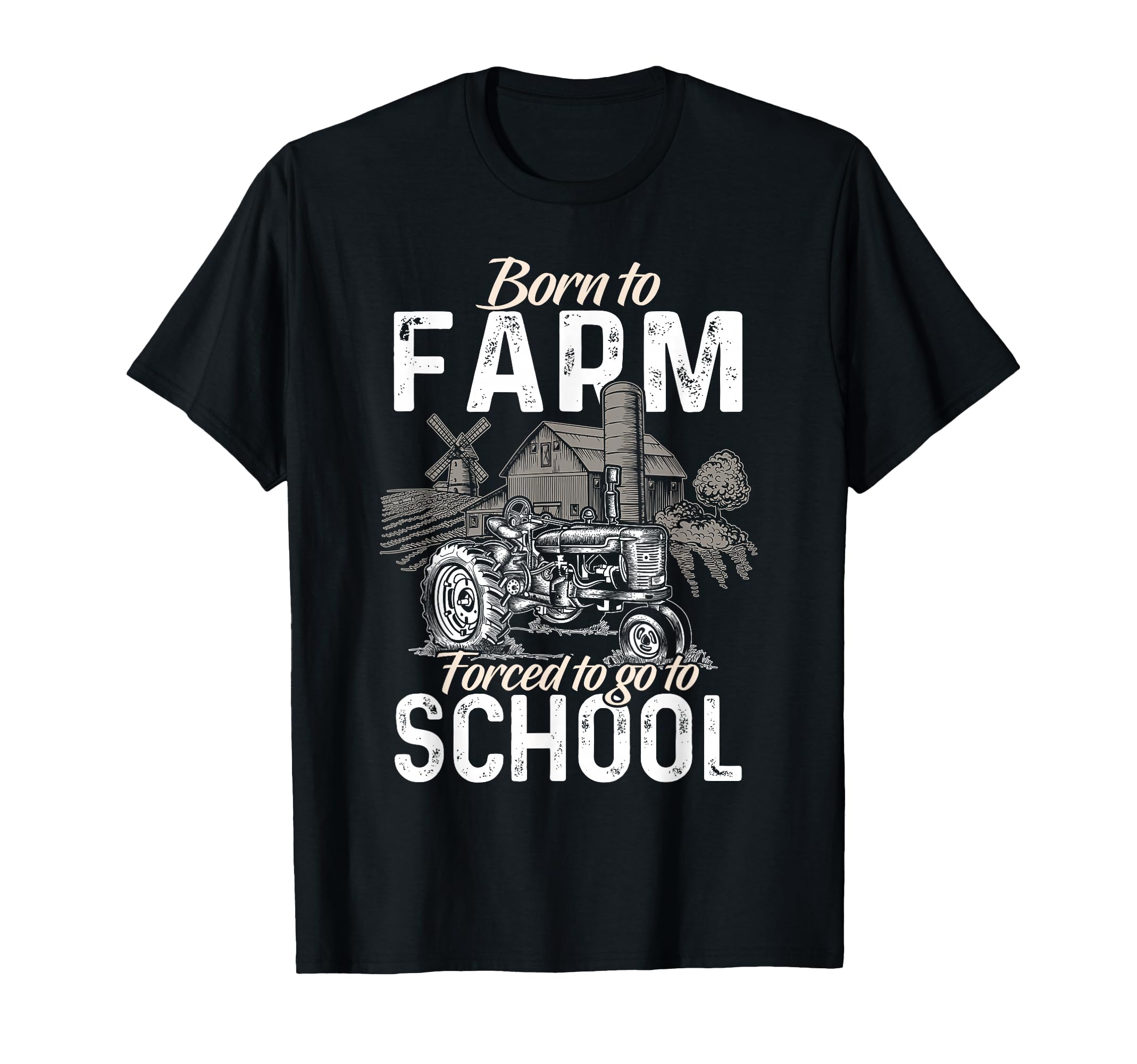 Funny Farmer Tractor Tractor Lover Rancher T-Shirt - Unique Graphic Unisex - T-Shirt, Sweatshirt, Hoodie