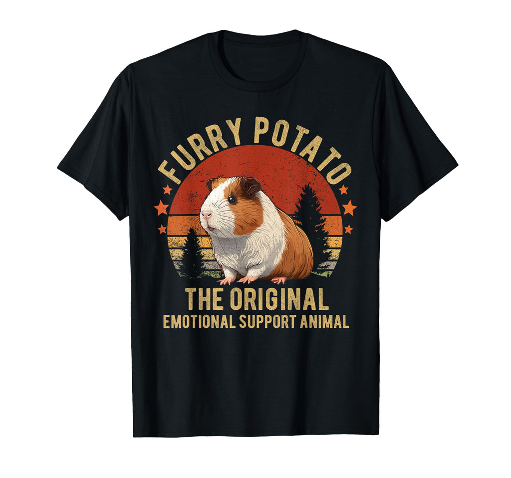 Guinea Pig Furry Potato Guinea Pig T-Shirt - Fun Novelty Design Unisex - T-Shirt, Sweatshirt, Hoodie