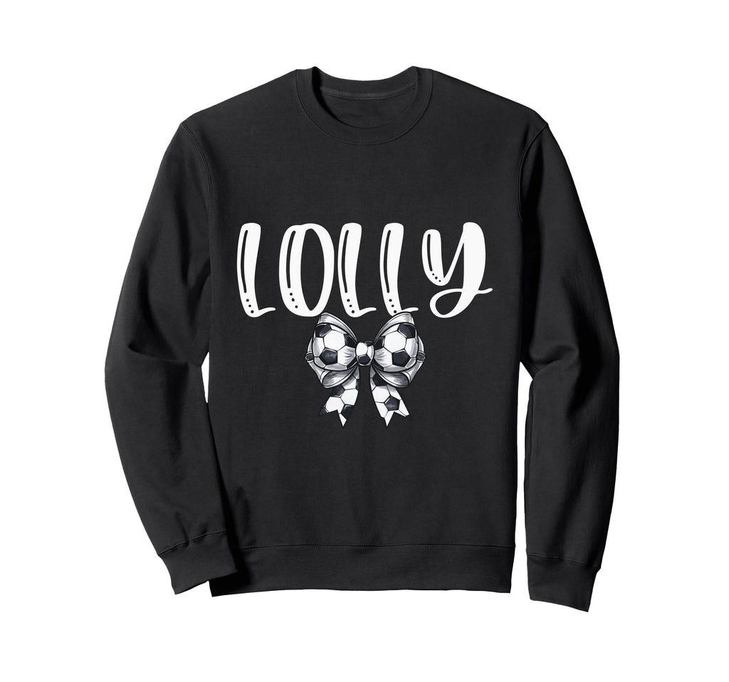 Coquette Soccer Lolly Spirit Sweatshirt - Graphic Print Unisex - T-Shirt, Sweatshirt, Hoodie