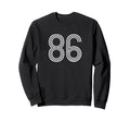 Number 86 1986 Sports Football Sweatshirt - Custom Art Print for Adults - T-Shirt, Sweatshirt, Hoodie