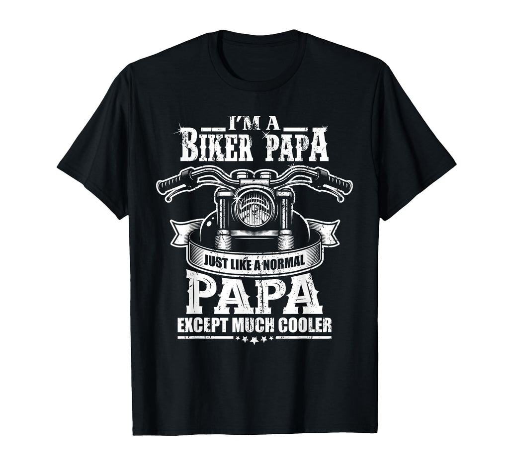 Bike Grandpa Motorcycle Rider T-Shirt - Custom Art Print Men Women - T-Shirt, Sweatshirt, Hoodie
