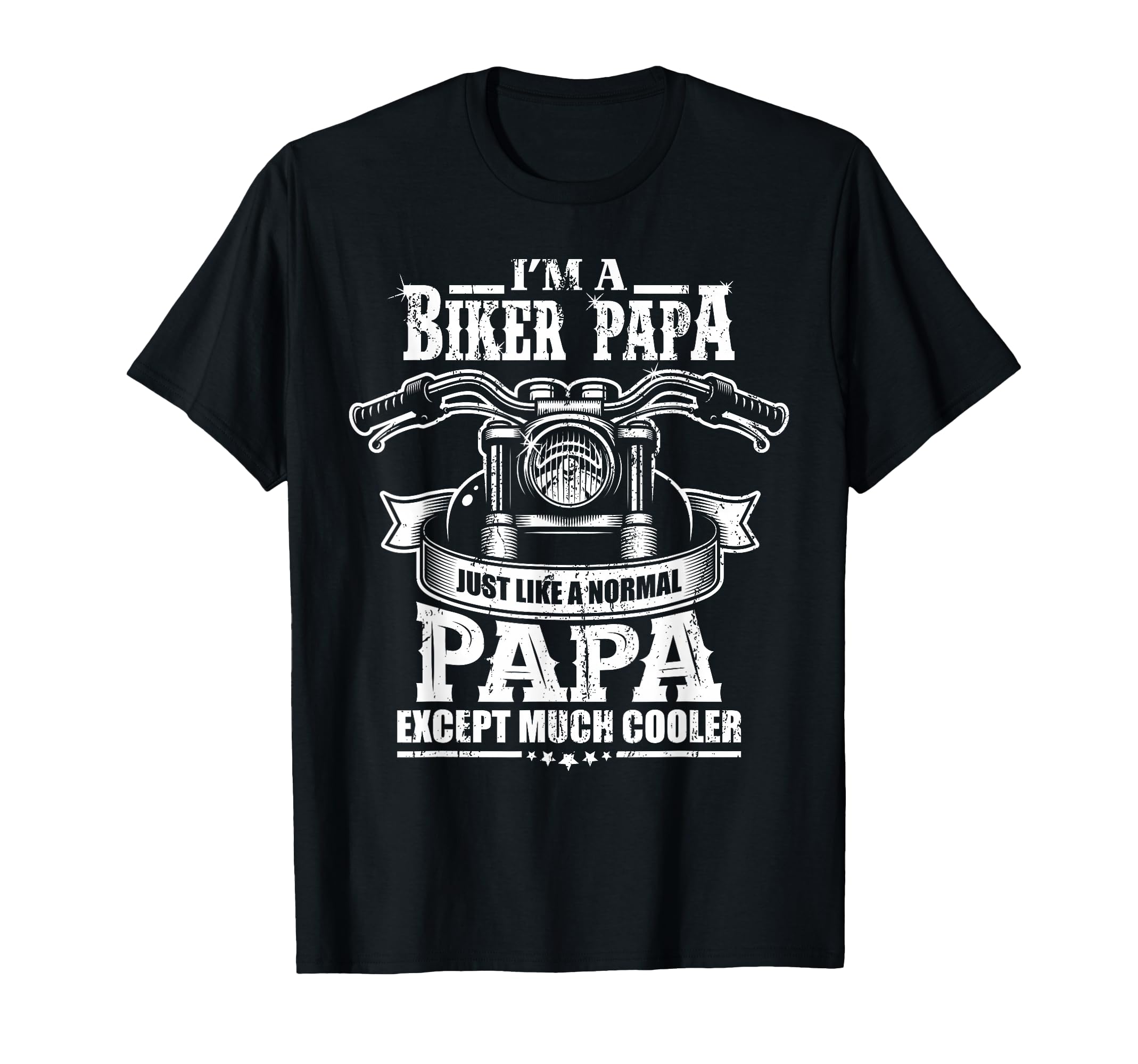Bike Grandpa Motorcycle Rider T-Shirt - Custom Art Print Men Women - T-Shirt, Sweatshirt, Hoodie
