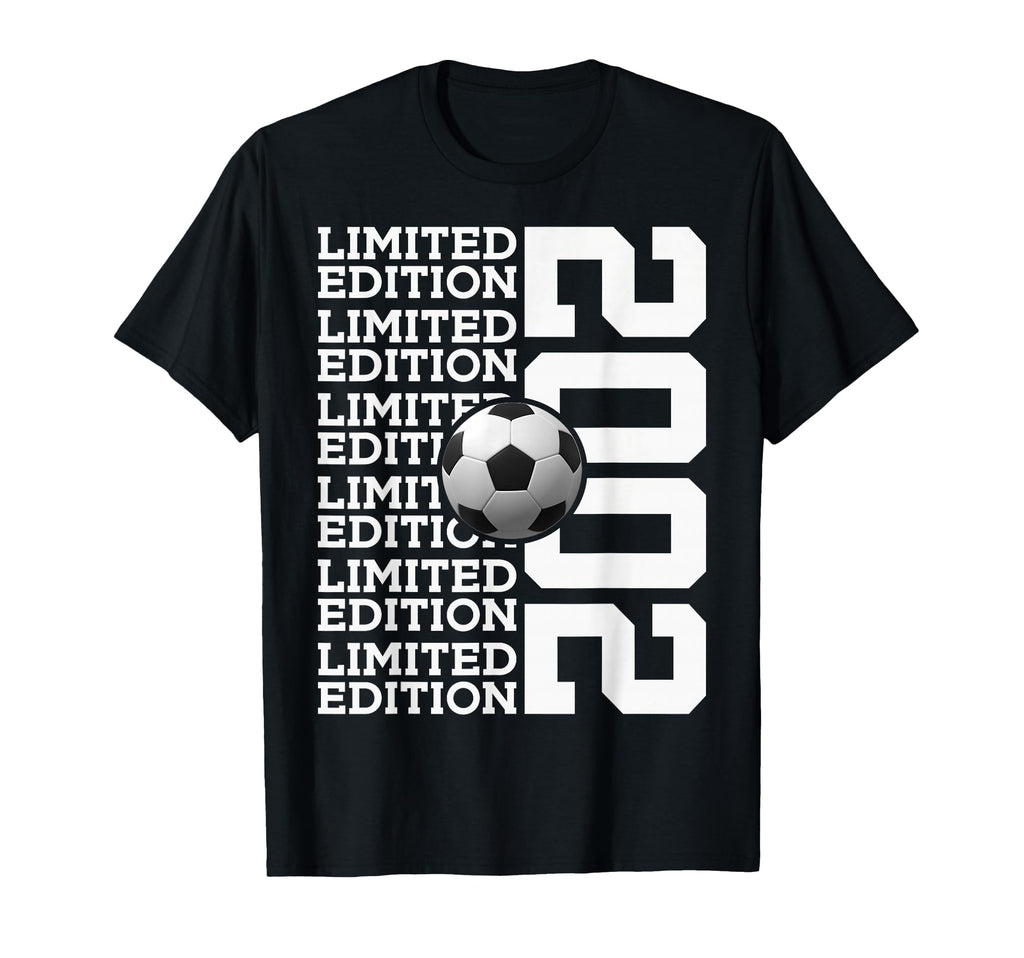 2002 Soccer 24Th Birthday T-Shirt - Casual Everyday Wear Unisex - T-Shirt, Sweatshirt, Hoodie