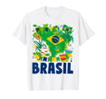 Brasil Flag Outfit Brazil Brazilian T-Shirt - Streetwear Style Men Women - T-Shirt, Sweatshirt, Hoodie