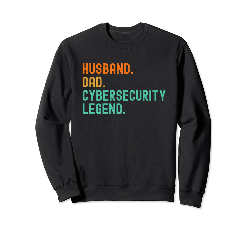 Husband Dad Cybersecurity Shirts T-Shirt - Streetwear Style for Adults - T-Shirt, Sweatshirt, Hoodie