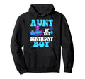 Aunt Birthday Llama Mom And Dad Family Hoodie - Graphic Print Men Women - T-Shirt, Sweatshirt, Hoodie