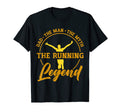 Dad Myth Running Legend Fathers Day Dad T-Shirt - Trendy Graphic for Adults - T-Shirt, Sweatshirt, Hoodie