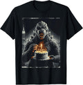 Japanese Monster Birthday Cake Funny Party Women Men - Adult & Kids T-Shirts, Sweatshirts & Hoodies apparel design preview 1
