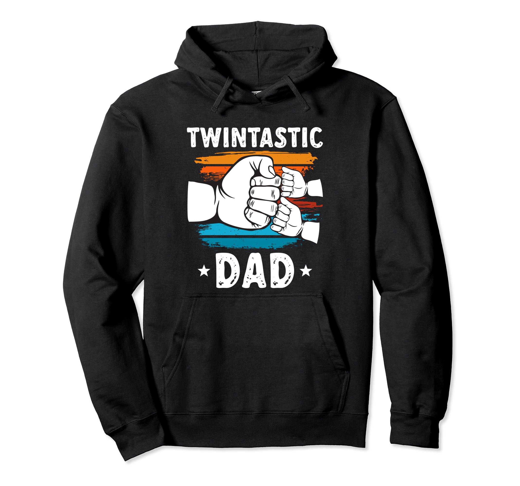 Twin Dad Father Two Twintastic Dad Twins Hoodie - Novelty Apparel Men Women - T-Shirt, Sweatshirt, Hoodie