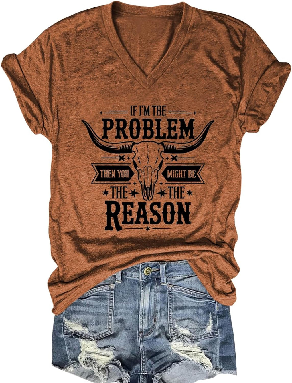 If I'm The Problem You Might Be Reason Women Vintage - Adult & Kids T-Shirts, Sweatshirts & Hoodies apparel design preview 1