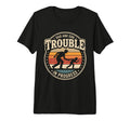 Dad And Son Trouble Progress Father And T-Shirt - Unique Graphic Unisex - T-Shirt, Sweatshirt, Hoodie