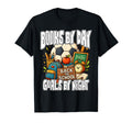 Books Day Goals Night Back To T-Shirt - Fun Novelty Design Men Women - T-Shirt, Sweatshirt, Hoodie