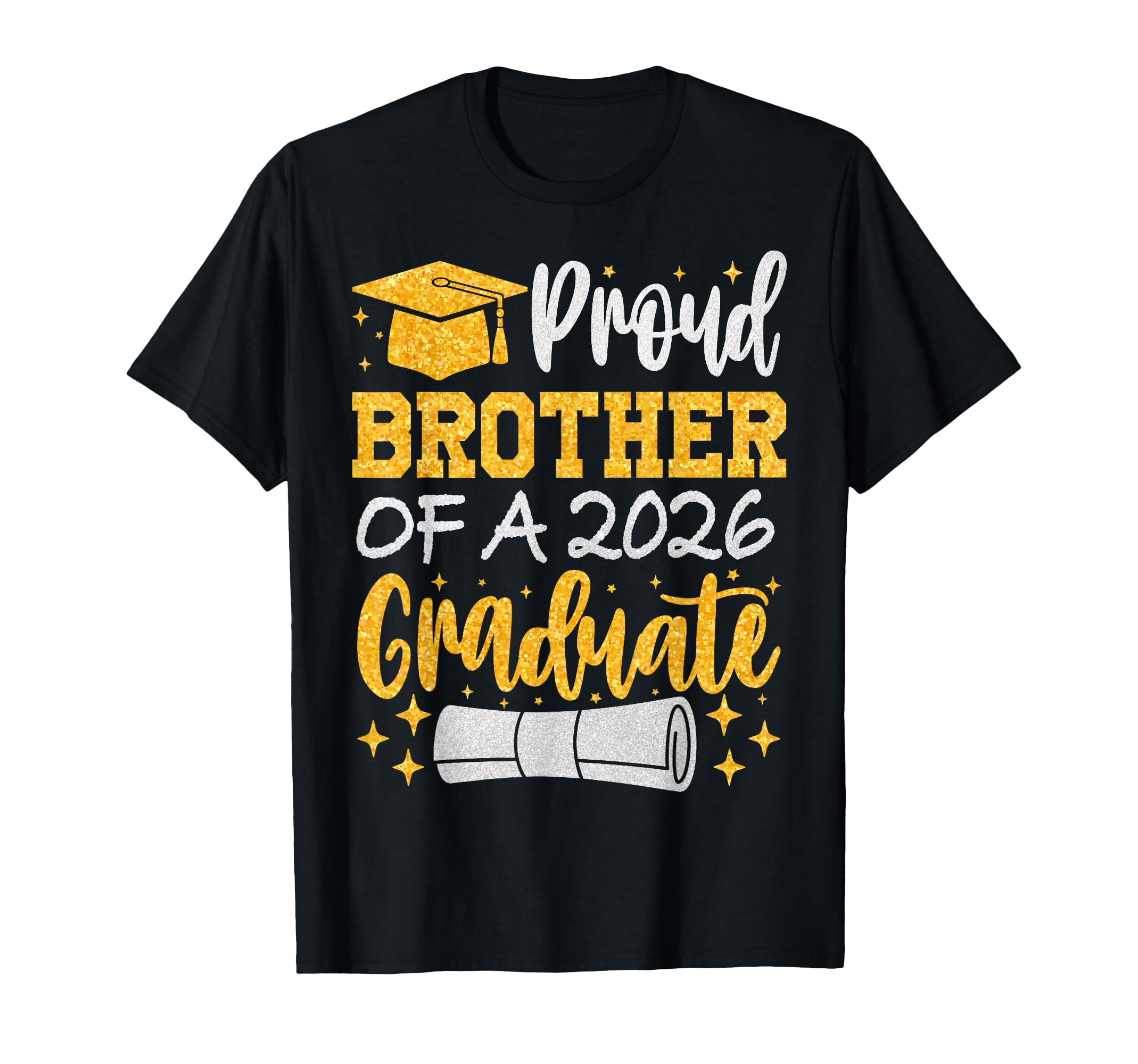 Proud Brother 2026 Graduate Class 2026 T-Shirt - Novelty Apparel Men Women - T-Shirt, Sweatshirt, Hoodie