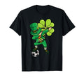 Lucky Soccer Dab St Patricks T-Shirt - Novelty Apparel for Adults - T-Shirt, Sweatshirt, Hoodie