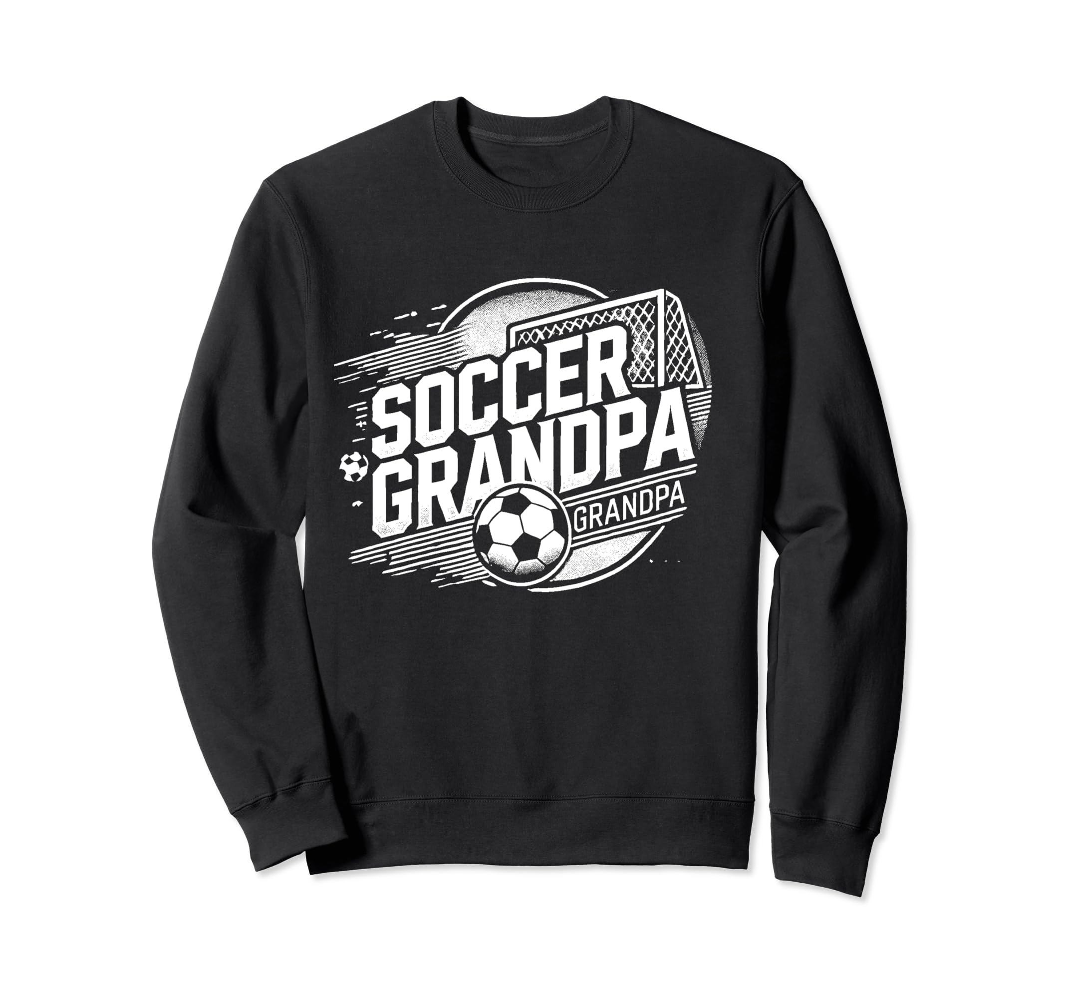 Soccer Grandpa Funny Grandfather Soccer Sweatshirt - Graphic Print Unisex - T-Shirt, Sweatshirt, Hoodie