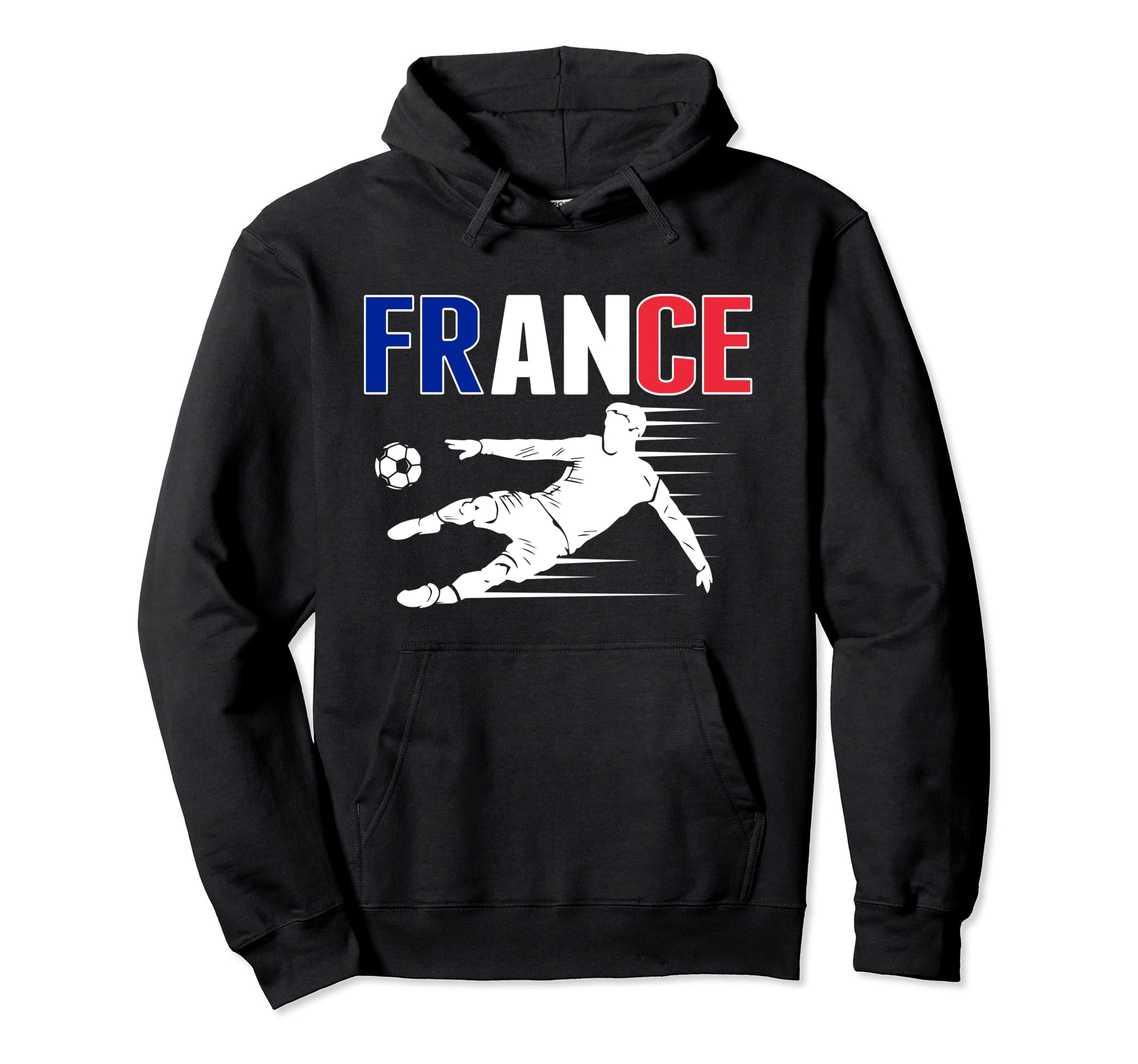 France Soccer Fans Jersey Proud French Hoodie - Minimalist Print Men Women - T-Shirt, Sweatshirt, Hoodie