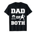 Dad Both Funny Swim Basketball Dad T-Shirt - Graphic Print Men Women - T-Shirt, Sweatshirt, Hoodie