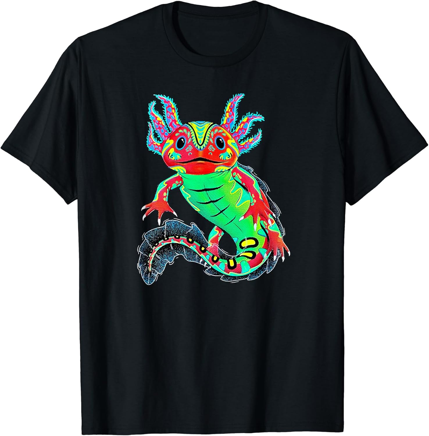 Pop Art Axolotl Mexican Fish Amphibian Axolotls Lover - Adult & Kids T-Shirts, Sweatshirts & Hoodies apparel design preview 1
