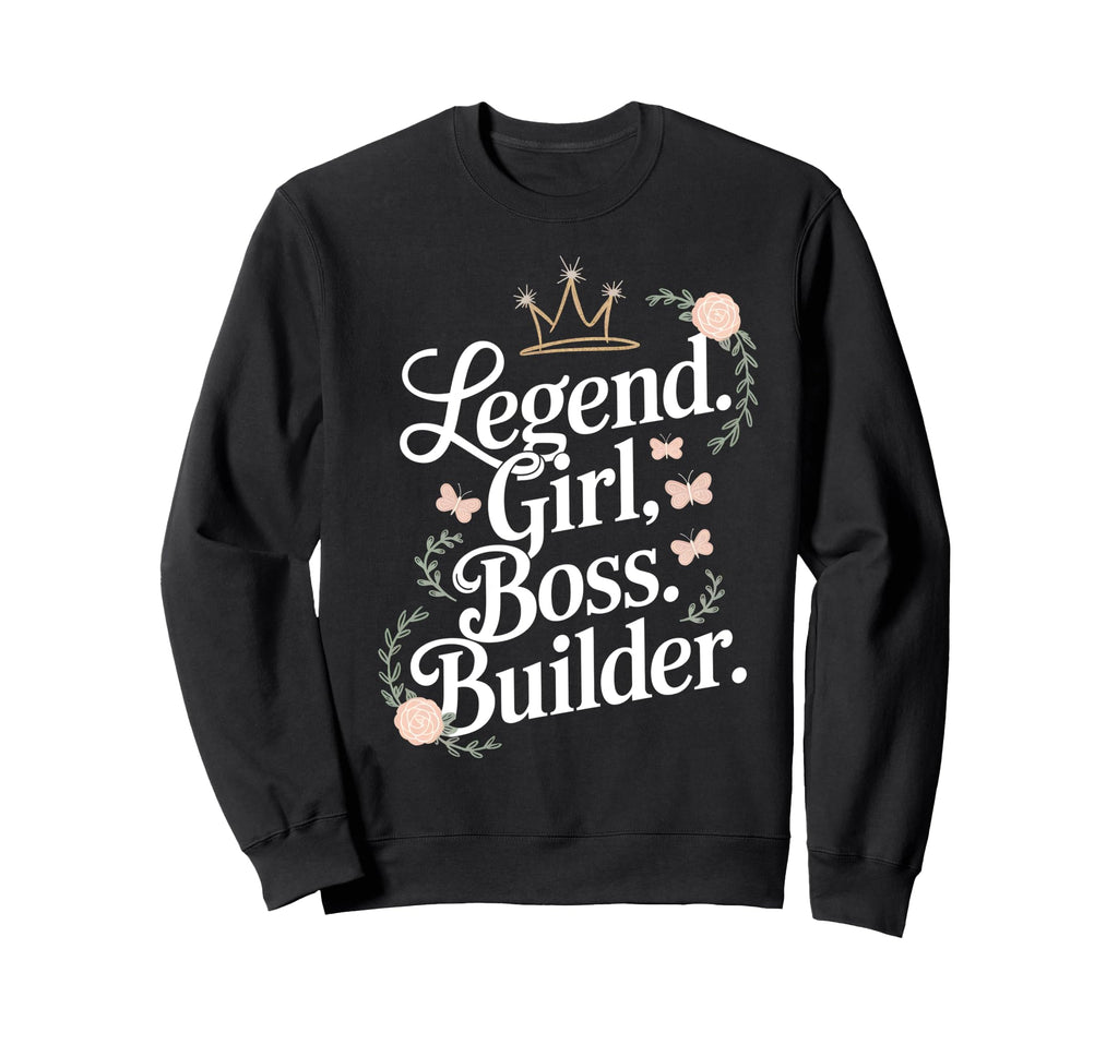 Dad Papa Legend Distressed Sweatshirt - Unique Graphic Unisex - T-Shirt, Sweatshirt, Hoodie