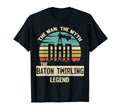 Myth Legend Dad Baton Twirling T-Shirt - Unique Graphic for Adults - T-Shirt, Sweatshirt, Hoodie