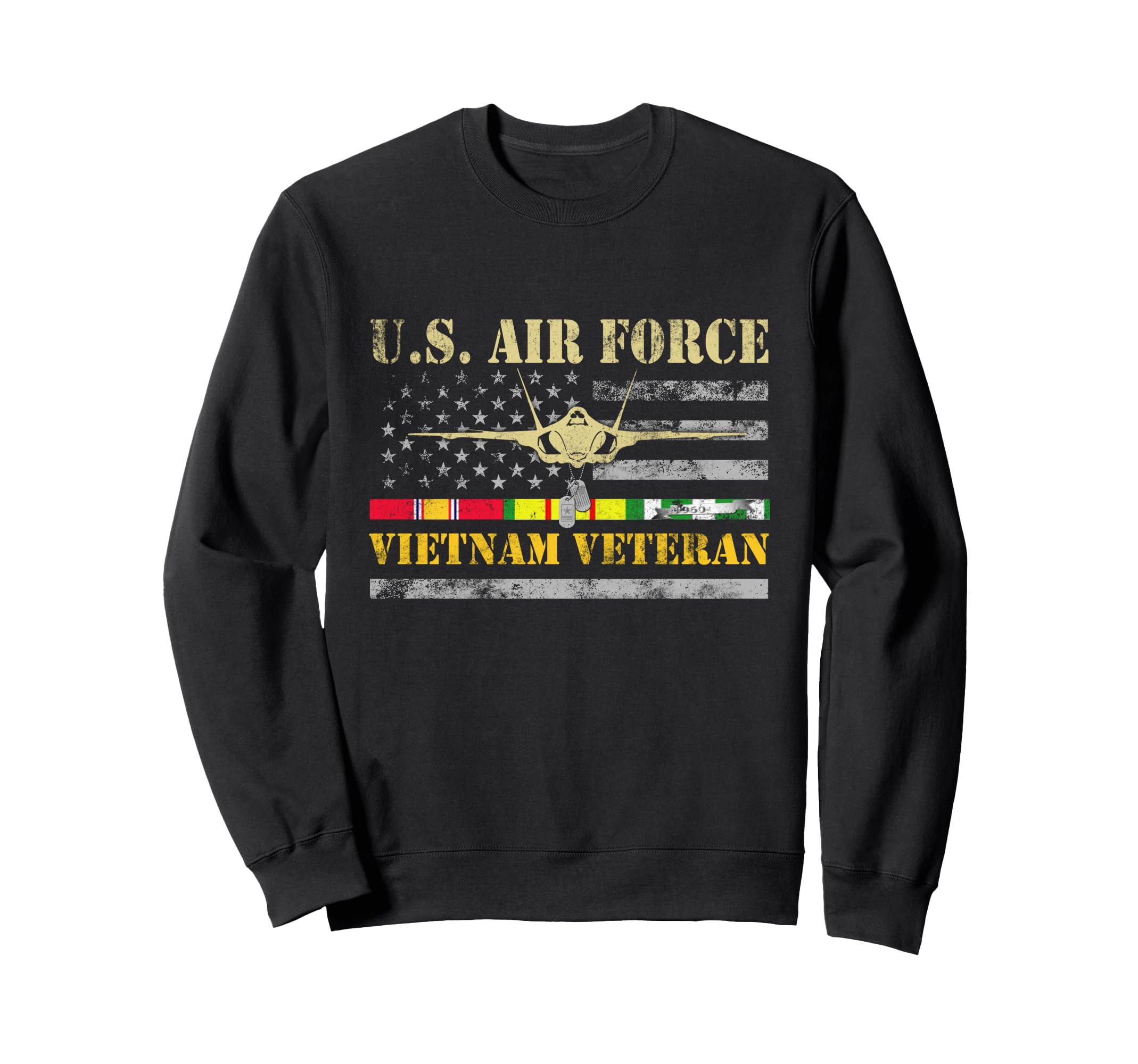 U S Air Force Vietnam Veteran Usaf Sweatshirt - Streetwear Style Men Women - T-Shirt, Sweatshirt, Hoodie