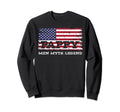 Pappy Myth Legend Fathers Day Funny Sweatshirt - Graphic Print for Adults - T-Shirt, Sweatshirt, Hoodie